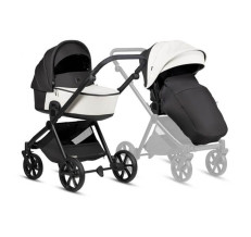 Универсальная коляска 2 в 1 Tutis Mio3 plus Leater Silver Grey